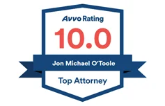 avvo rating 10.0 - jon Michael O'Toole