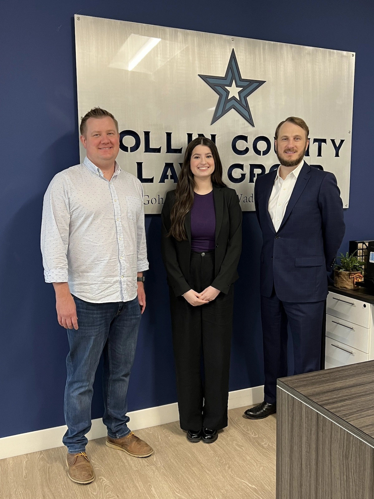 Three employees of Collin County Law Group