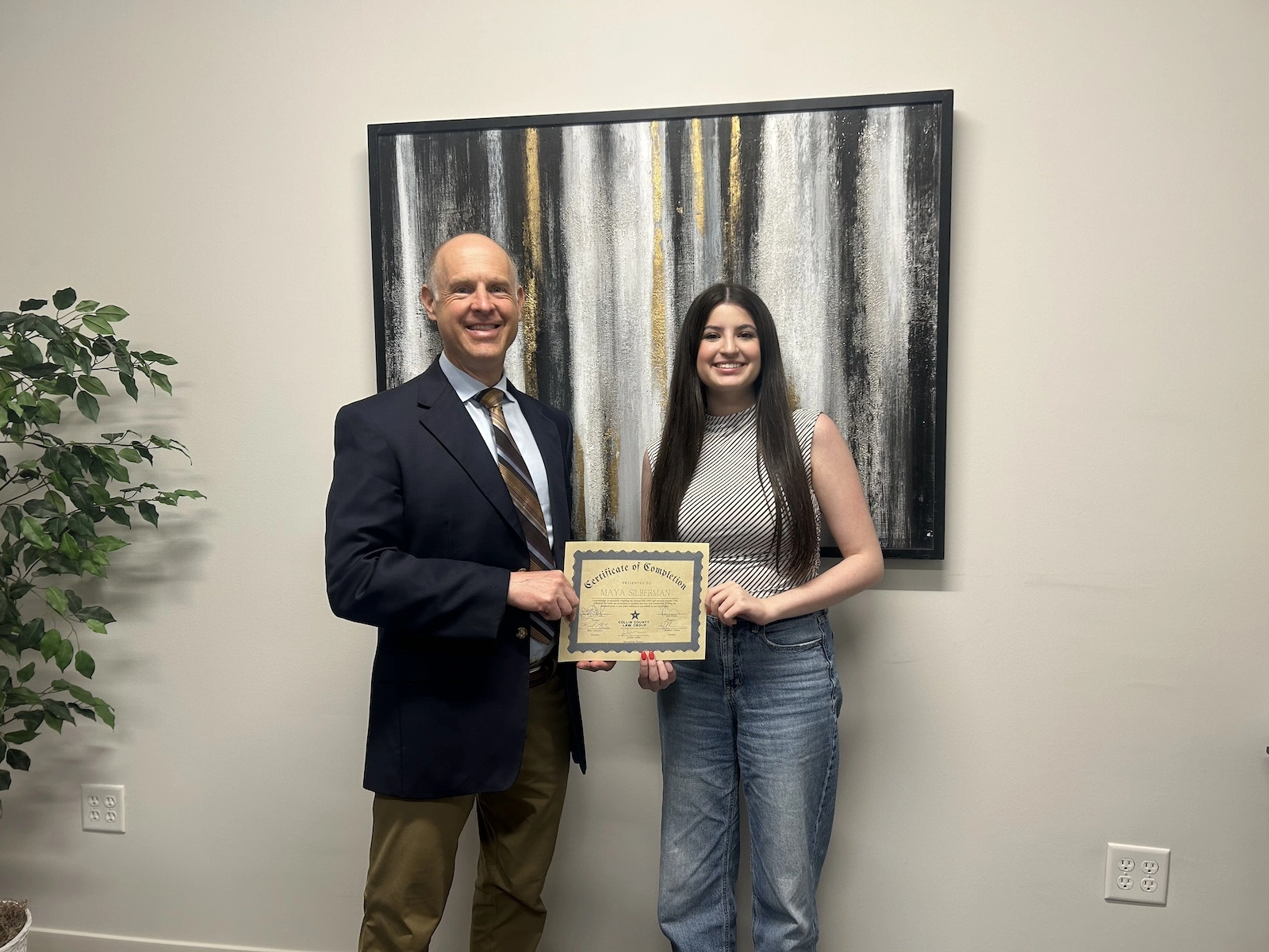 Two employees of Collin County Law Group