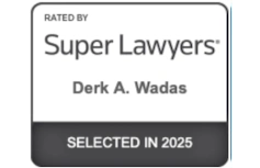Derk A. Wadas rated by super lawyers